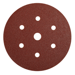 COARSE CUT Шлифовальный диск, укрепленная бумага, оксид алюминия, 7 отвестий, 150 мм, Р40
