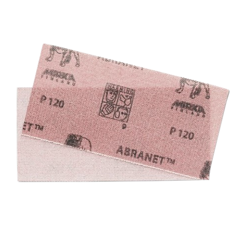 Фото товара "ABRANET Шлифовальный лист 70х198 мм, сетчатая основа из полиамида, Р100"